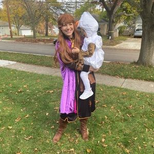 Frozen Anna costume plus wig